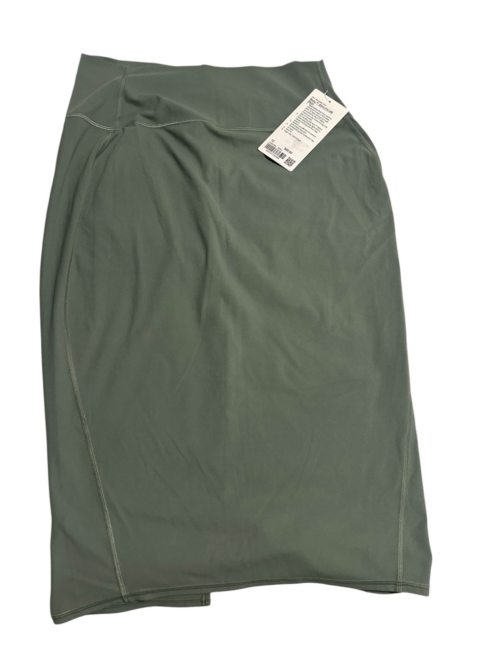 Lululemon Nulu slim fit HW Midi Skirt